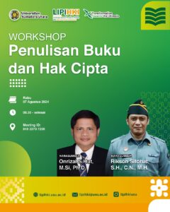 Read more about the article Kegiatan Workshop Penulisan Buku dan Hak Cipta