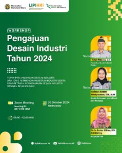 Read more about the article Workshop Pengajuan Permohonan Desain Industri